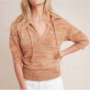 Anthropologie collared sweater